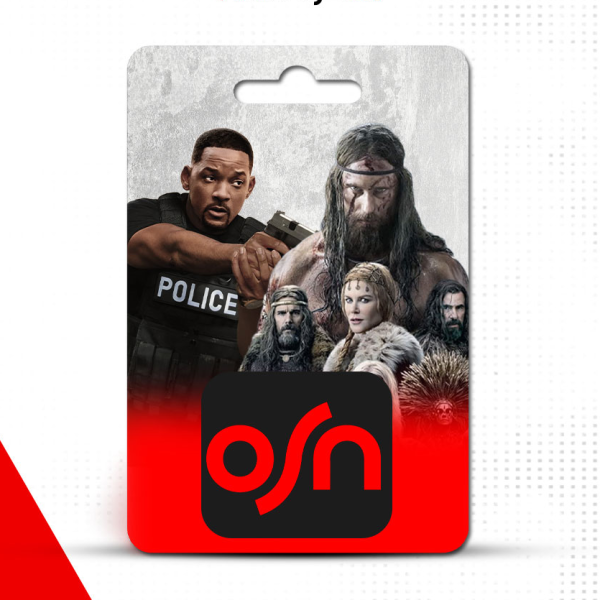 اشتراك اوسن OSN لمدة شهر فوري